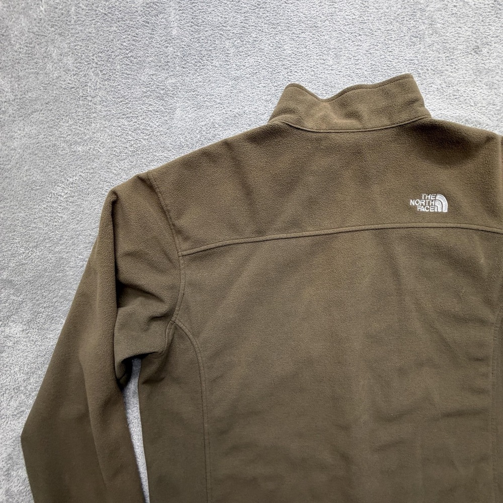 The North Face Jacket Mens XL Brown Windwall Full Zip Lined Pockets Outdoor - Picture 14 of 16